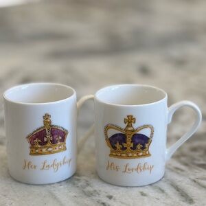 Royalty-Inspired His and Her Espresso Set